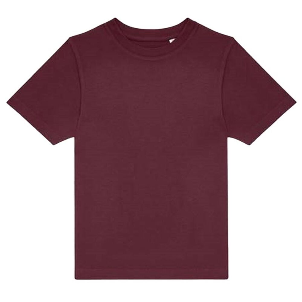 B&C Childrens/Kids T-Shirt / Burgundy